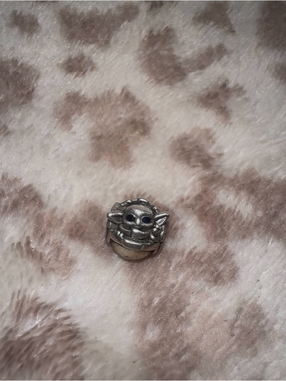 Pandora Silver Baby Yoda Charm Bead